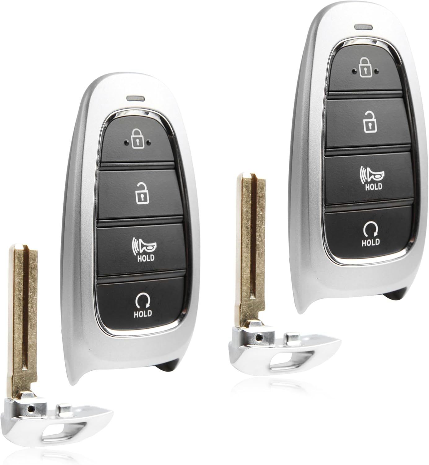 2X USARemote Key Fob Replacement Keyless Entry Remote for 2021 2022 Hyundai Santa Fe 4-Button Smart Key (TQ8-FOB-4F26, 95440-S2500)