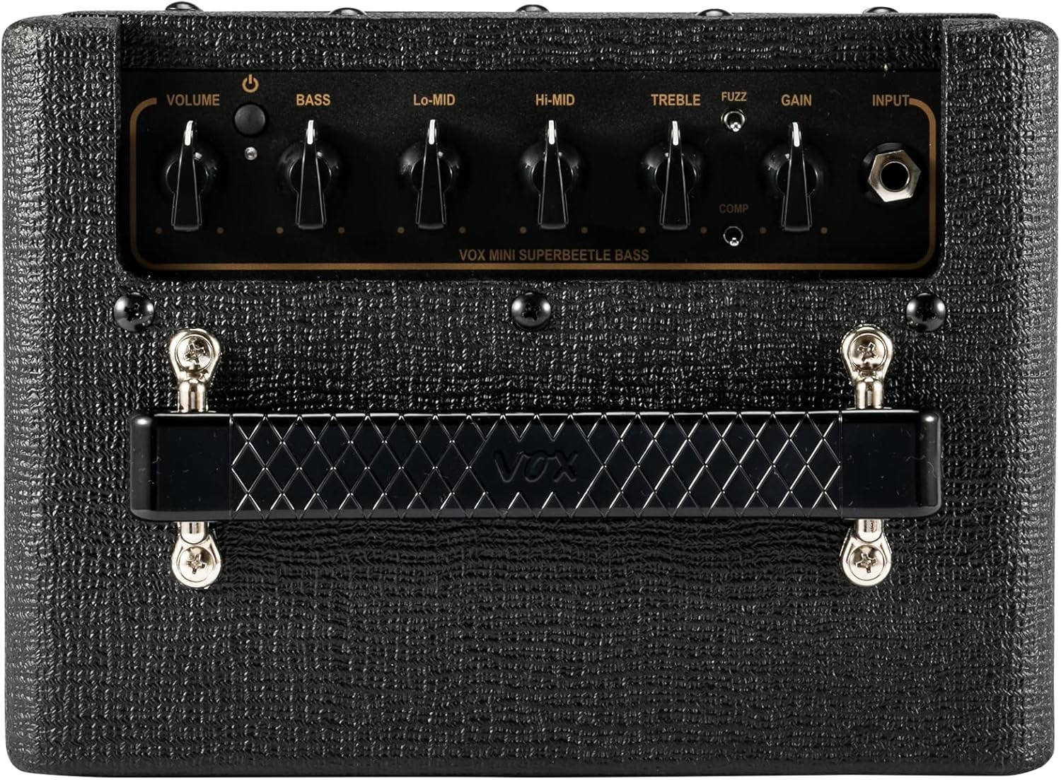 Vox Mini Superbeetle Bass 1x8 inch 50-watt Mini-Stack Bass Guitar Amplifier w/ 1 Channel, Fuzz and Headphone/Line Output