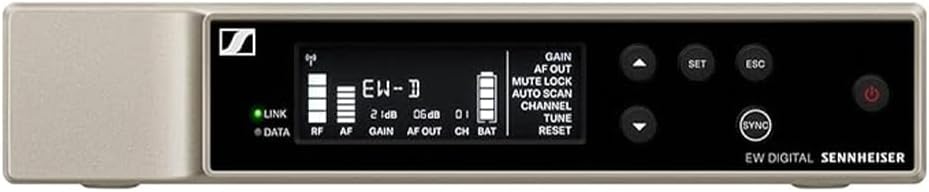 SENNHEISER Wireless Microphone System Bundle with 10ft Pig Hog Mic Cable, 4 AA Batteries & Polishing Cloth – SK Wireless Bodypack Base System, R1-6 (520-576MHz), 508741