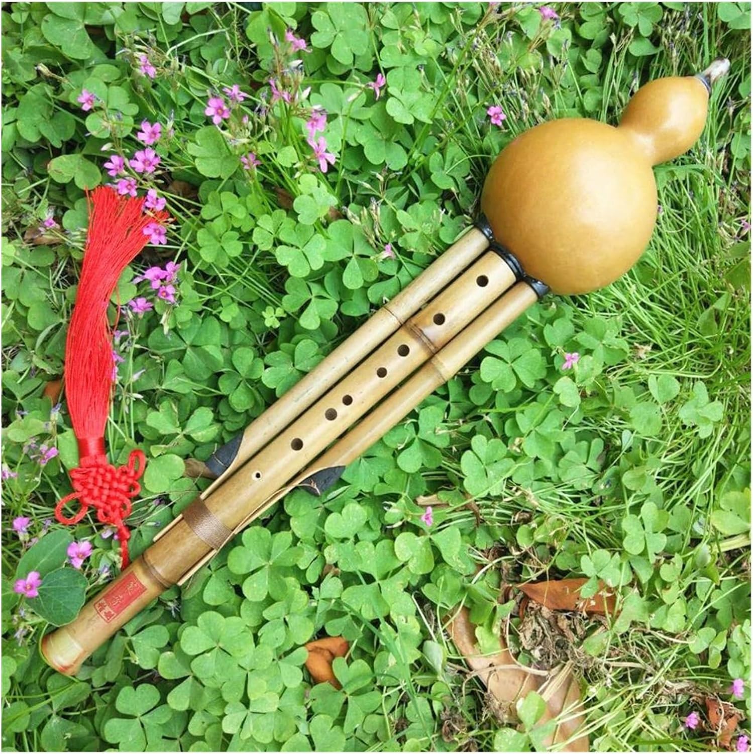 Hulusi Flute 9 Holes Cucurbit Flute Is Made Of Natural-growing Gourd And Flute Professional Woodwind Musical Instrumental(BB)