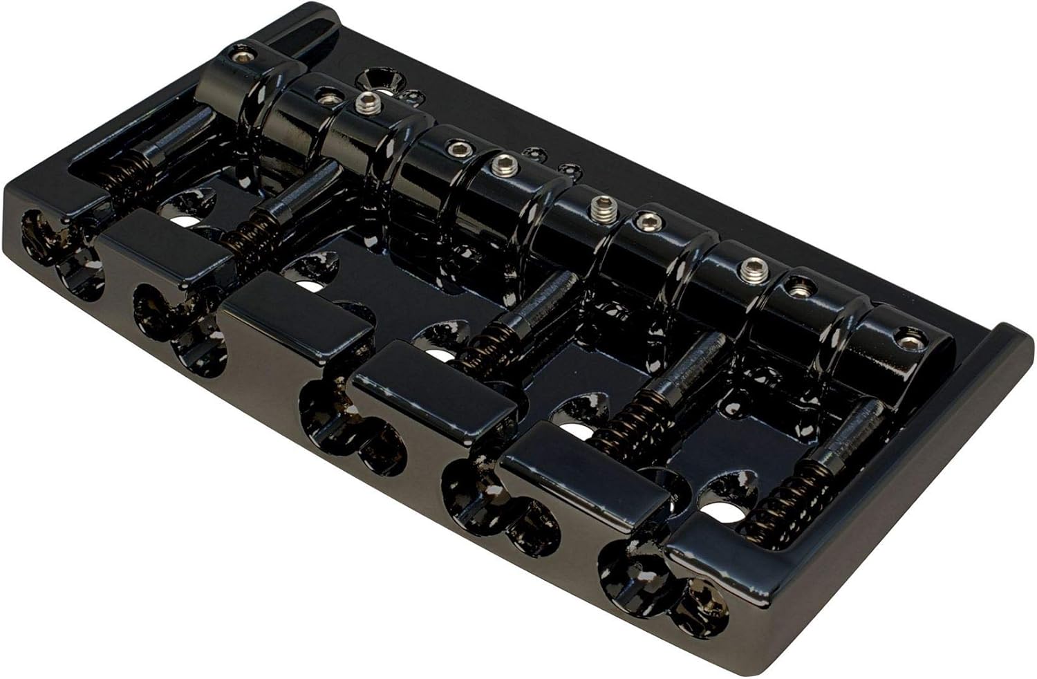 GOTOH 404SJ-5 5-String Bass Bridge w/Steel Saddles - Black