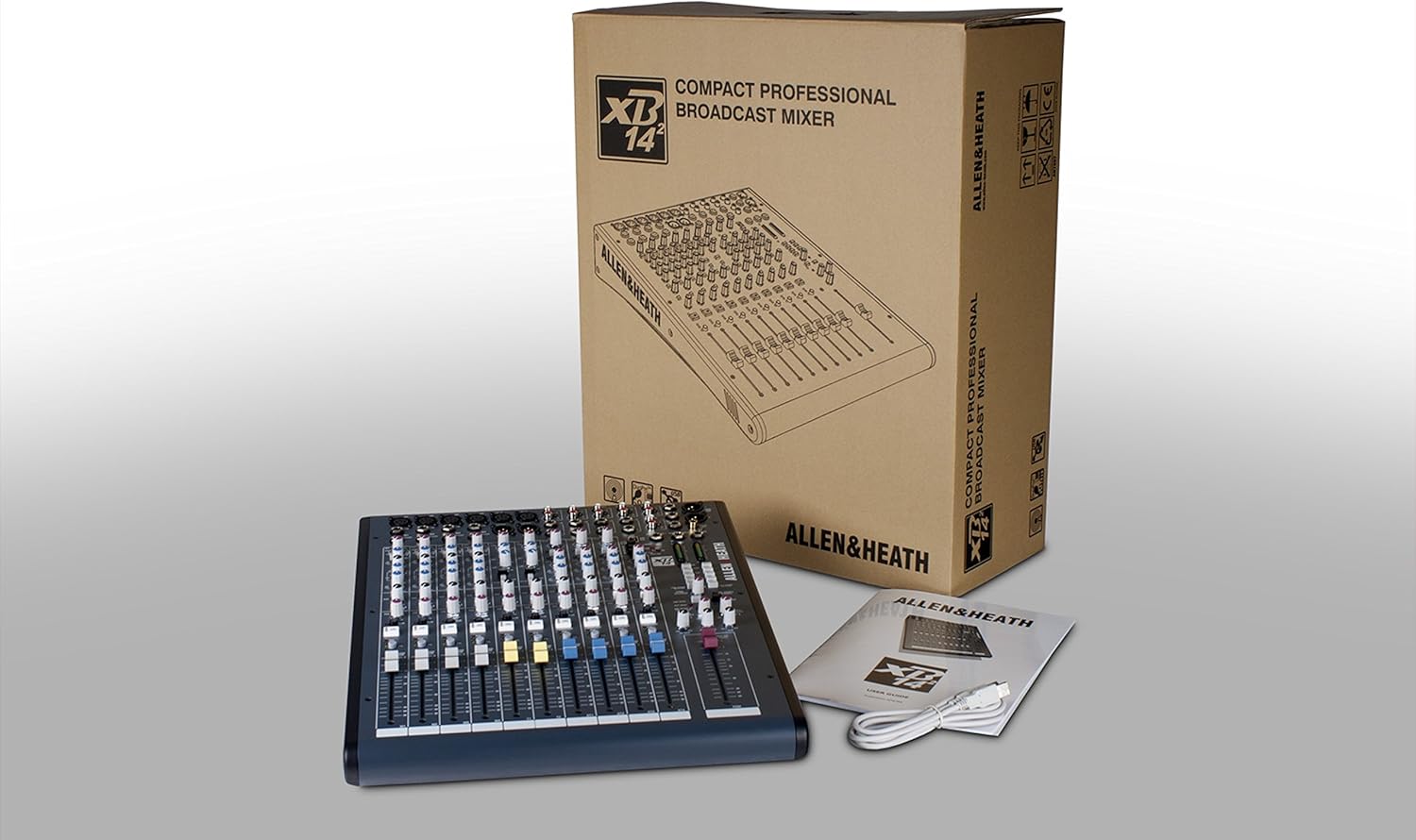 Allen & Heath XB2-14 2 Compact Radio Broadcast Mixer