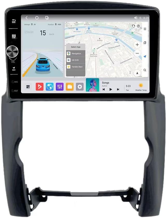 Car Stereo for Kia Sorento LX 2011-2013 Radio Upgrade Head Unit with Knob 8-Core 2+32GB 10.1