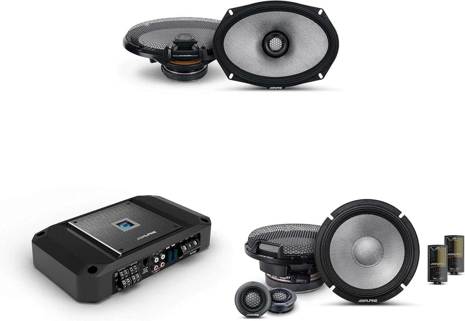 Alpine R2 4 Channel Amp & R2-S65C 6.5