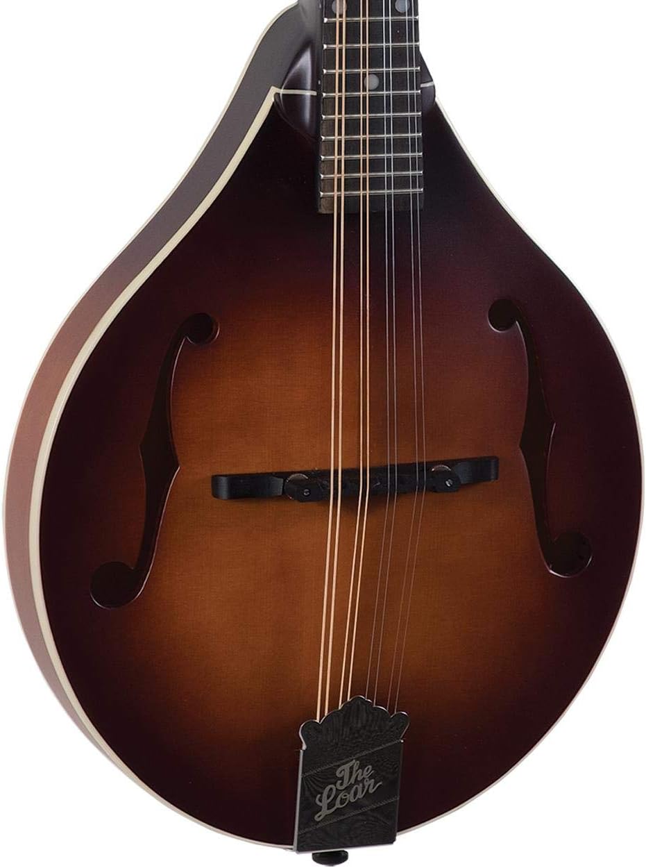 The Loar LM-110E-BRB Honey Creek A-Style Mandolin with Pickup