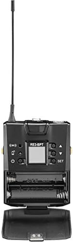 Electro-Voice RE3-BPCL Wireless Bodypack System, Includes RE3-ACC-CL3 Cardioid Lavalier Microphone with TA4F Connector, RE3-RX Diversity Receiver and RE3-BPT Bodypack Transmitter, 560-596MHz