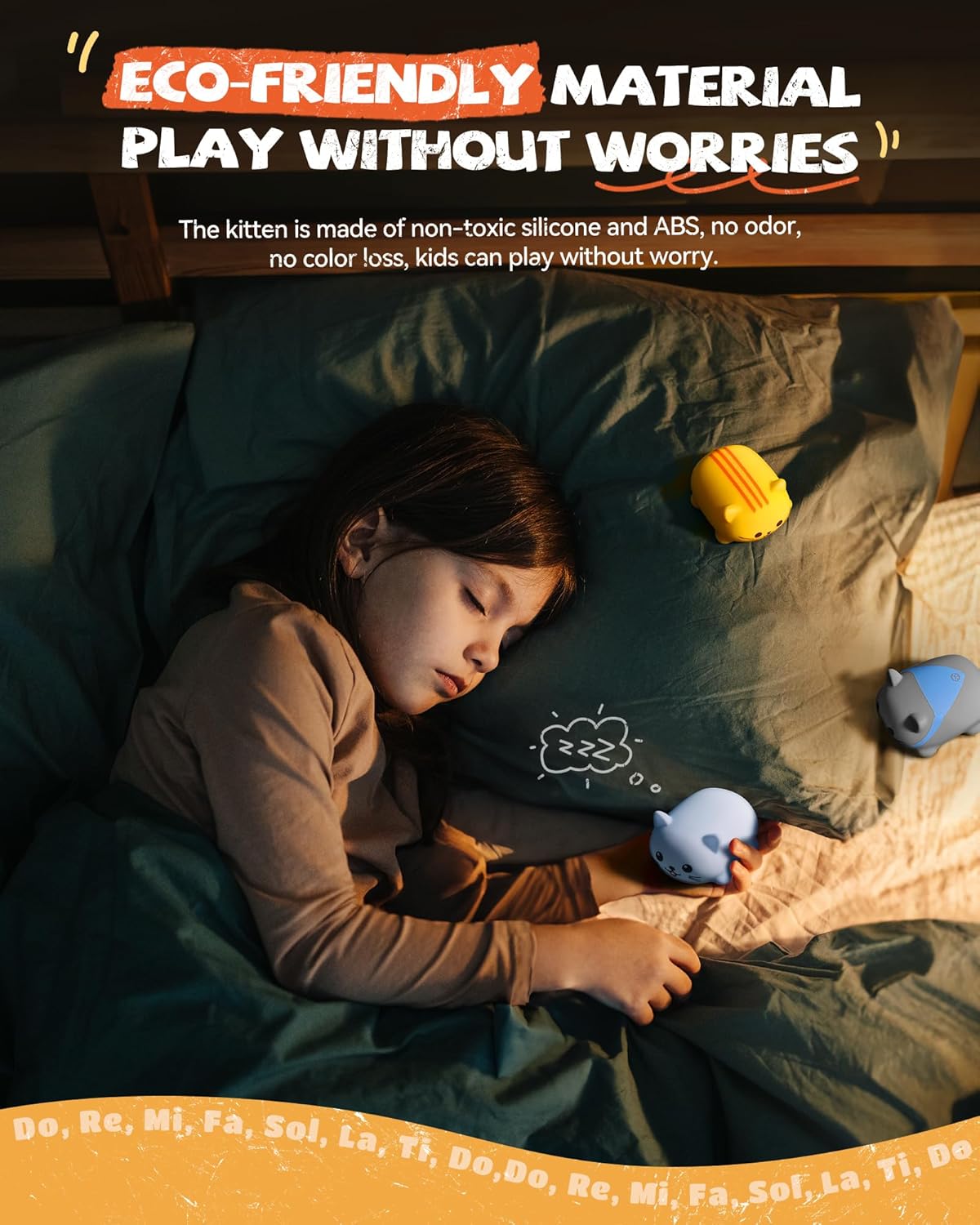 Ruko 1701 Musical Cats Piano Keyboards with Cute Meow Tone, Press Play Music Scale, Fun Music Toys for Kids, for Boys & Girls Age 3 4 5 6 7 8 9, Educational Instrument (8Pcs)