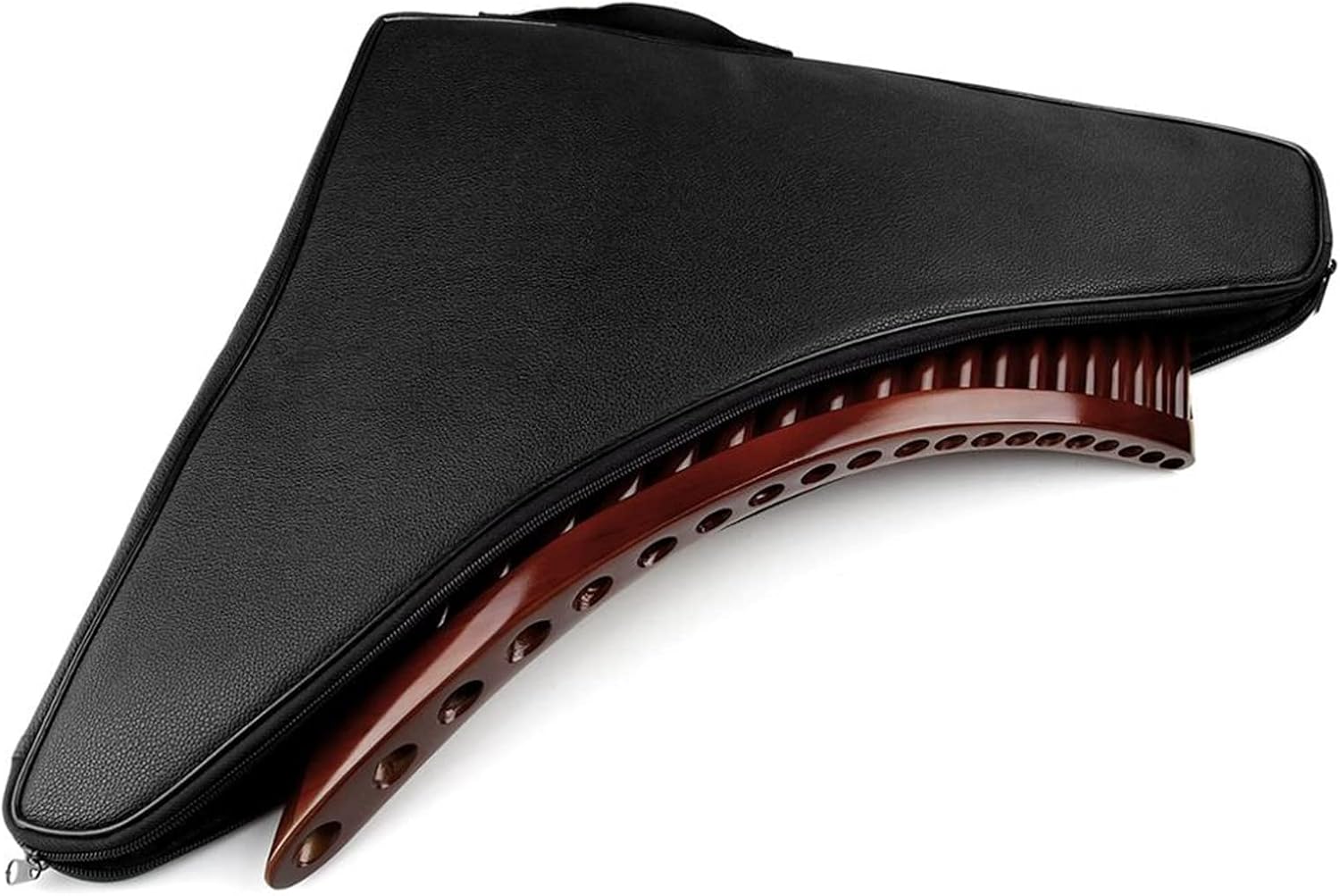 TSTS Beginner Pan Flute 20 Pipes E Key Pan Flute Pan Pipes Woodwind Instrument Chinese Traditional Musical Instrument Bamboo Pan Flute (Color : Left-Hand)