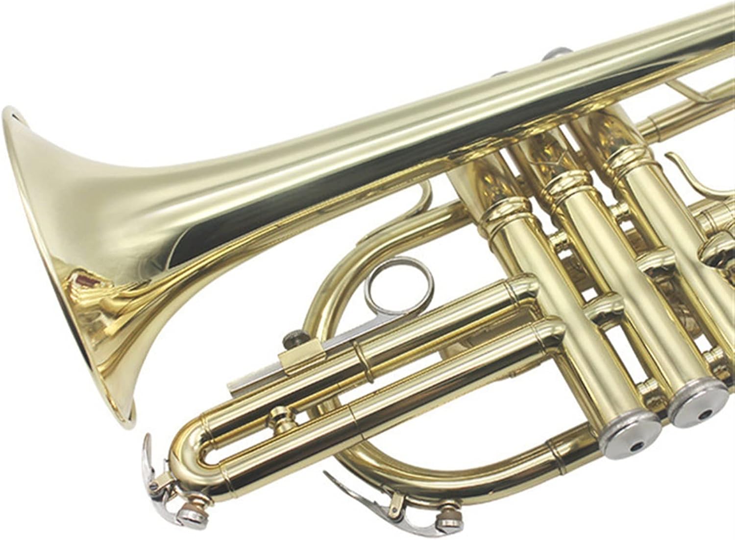 BB B-Flat Cornet Trumpet Brass Professional Cornet Beginner Trumpet