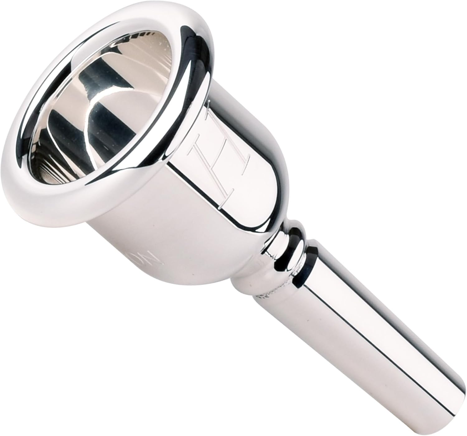 Denis Wick Heritage Tuba Mouthpiece Silver Plated, 2186-1L - Open Backbore for Balanced Airflow and Tone - Large Shank Fitting Tuba Accessories for Effortless Articulation 32.5 x 7.35 x 8.43mm