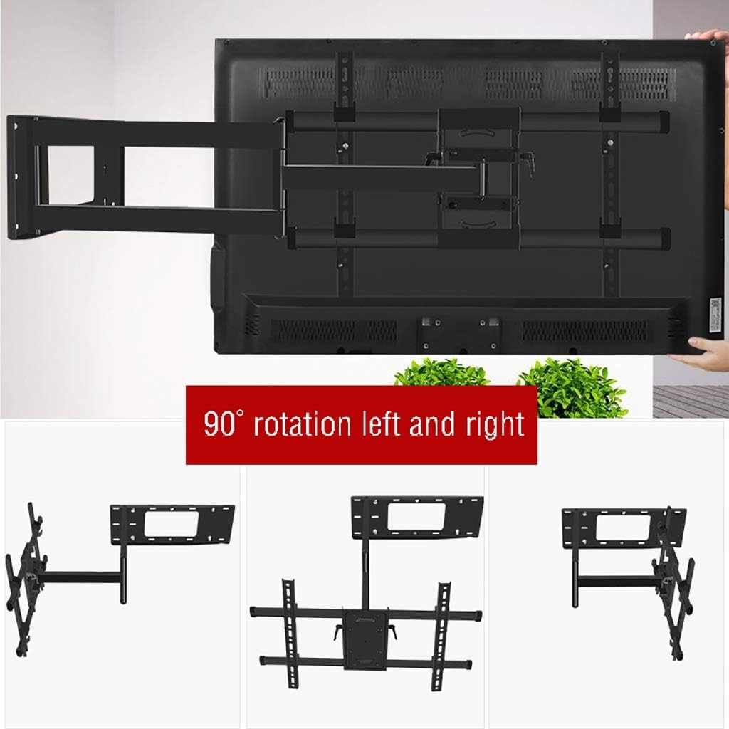 Tv Wall Mount Wall Mount Tv Bracket, for Most 37-70 Inch TVs, Holds Up to 45kg, Maximum Distance is 600x400mm