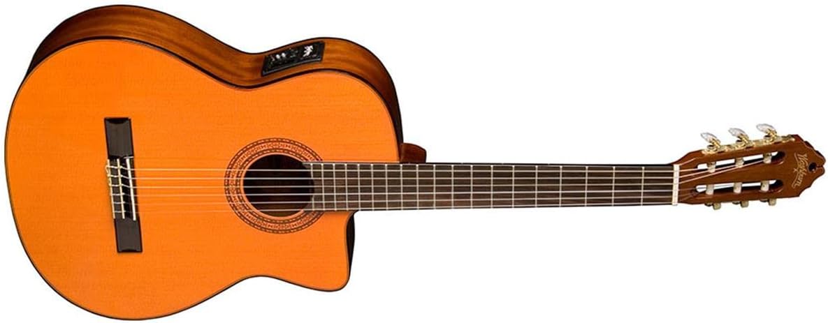 Washburn Classical Series C5CE Classical Acoustic Electric Guitar, Natural