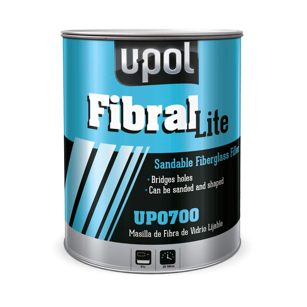 U-Pol Fibral Lite Sandable Fiber Glass Putty - UP0700