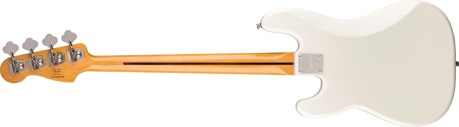 Squier Classic Vibe 60s Precision Bass, Olympic White, Laurel Fingerboard