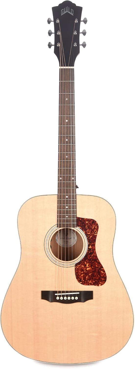 Guild Guitars D-240E Acoustic Guitar, in Natural, Dreadnought Archback Solid Top, Westerly Collection