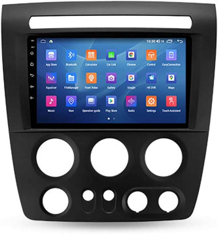 Android 10.0 Bluetooth Car Radio with Backup Camera 9 Inch Touchscreen FM Radio Receiver MP5 Player for Hummer H3 2005-2010 Double DIN Car Stereo Support Carplay/DSP/4G/DAB+