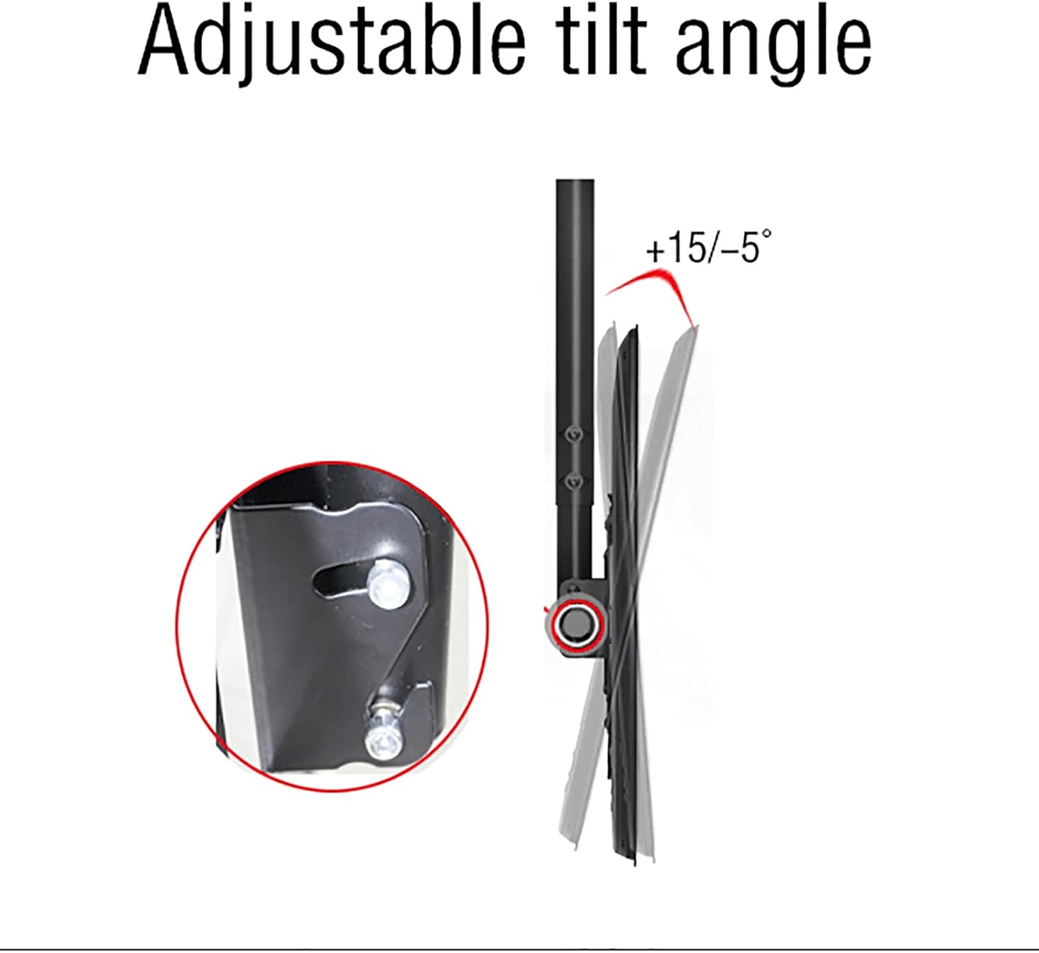 TV Stand,tv Wall Mount TV Ceiling Mount, Adjustable Wall Ceiling Tilting TV Mount, Fits Most 32-70inch TVs, Mount On Vaulted Ceilings,60260cm