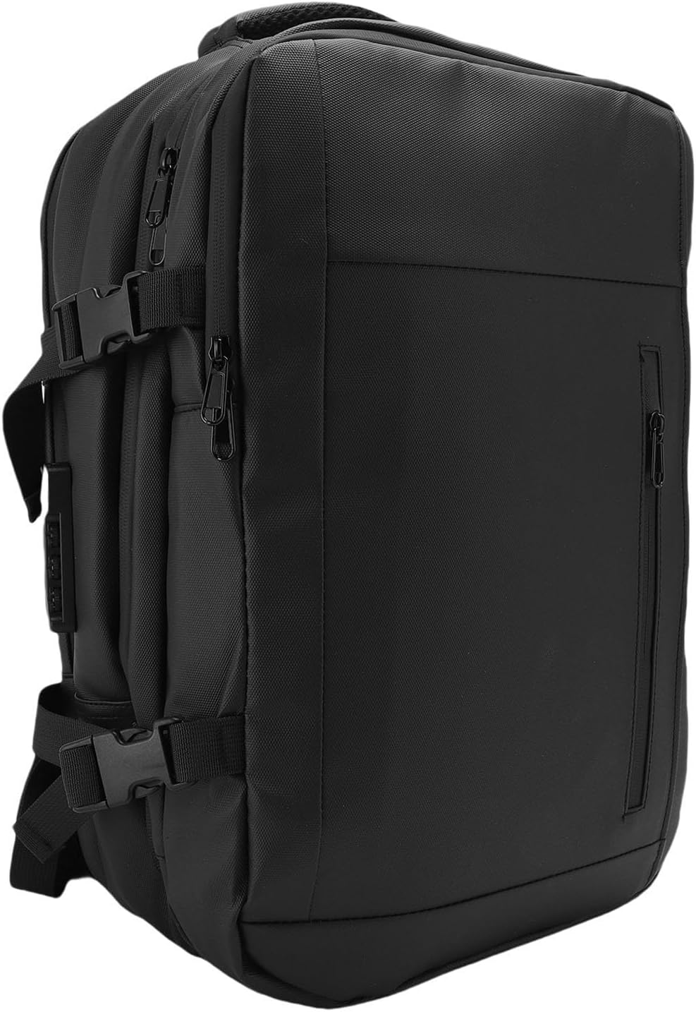 Vacuum Backpack with Pump, Dry and Wet Separation Anti Theft Lock Splashproof Expandable Travel Compression Backpack, Travel Vacuum Bags for Women Men