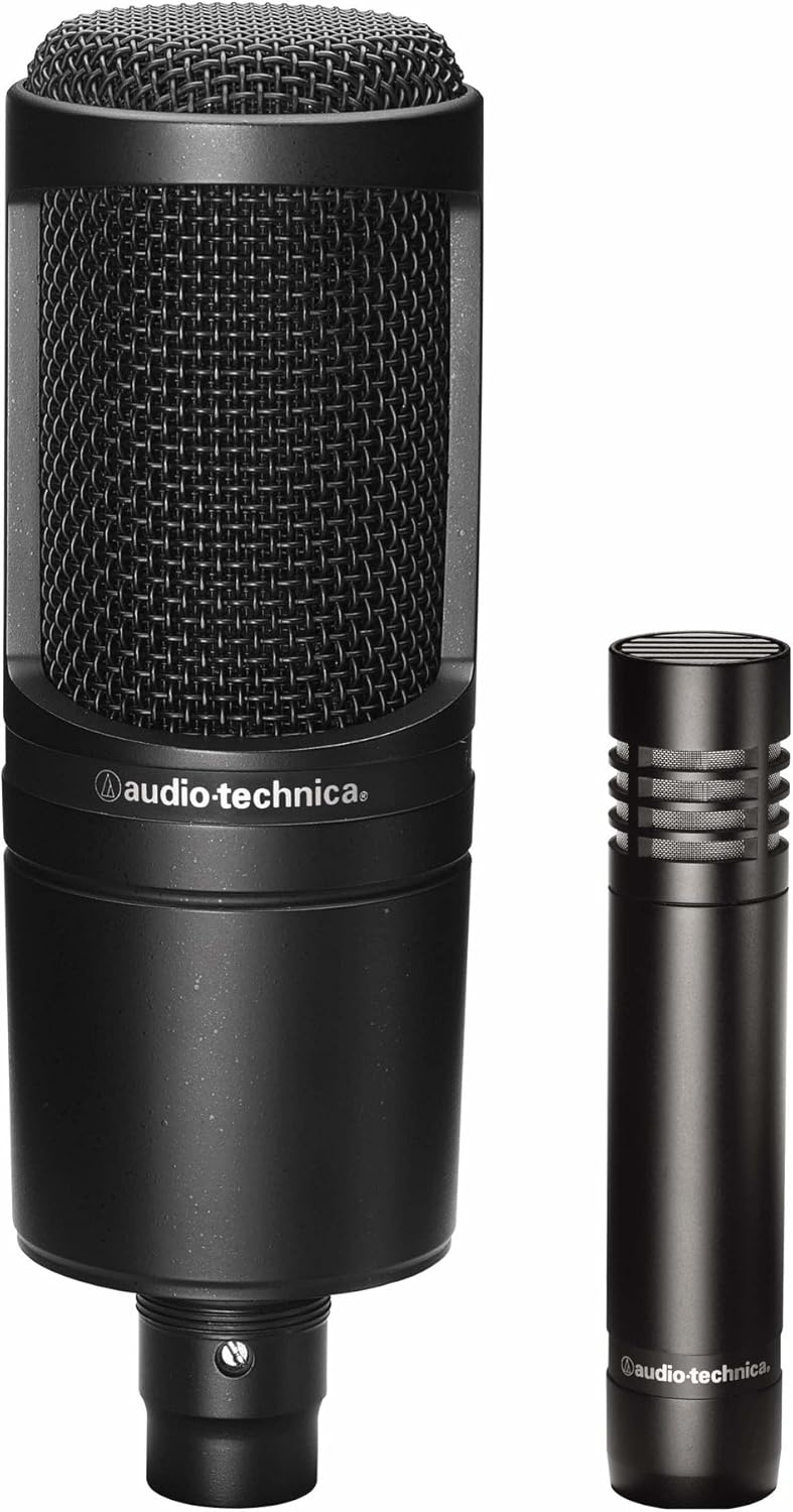 Audio-Technica AT2041SP - Study Microphones, Condenser, Cardioid Kit (AT2020 + AT2021)