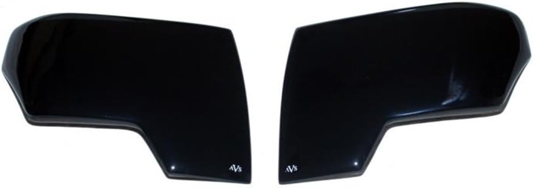Auto Ventshade [AVS] Headlight Covers / Blackout | Fits 2015 - 2022 Chevrolet Colorado, 2 pcs. | Dark Smoke - 37576