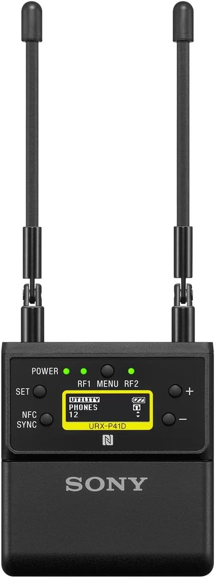 Sony UWP-D Dual Channel Receiver and Bodypack Package
