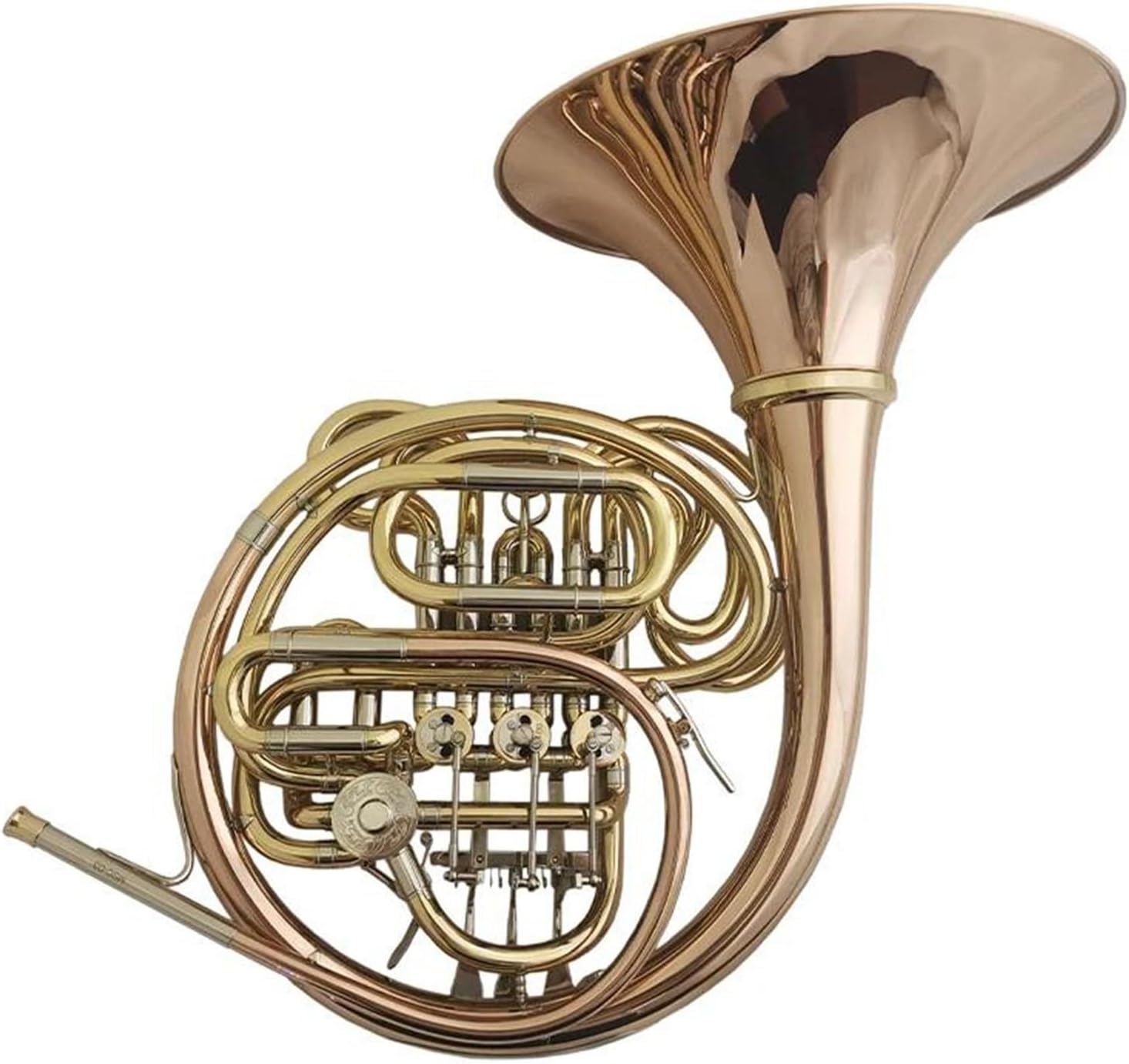 Bb double french horn instrument 4 valve split horn