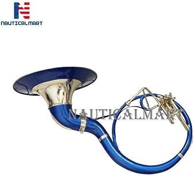 Bb Flat Silver Nickel Plated Sousaphone Tuba With Free Hard Case+Mouthpiece Big Bell Tubas Musical Instrument Gift