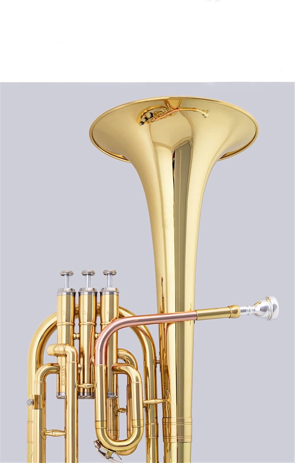 Student Trumpet Professional E Flat Keys High Grade Gold Brass Wind Instrument with Mouthpiece and Case