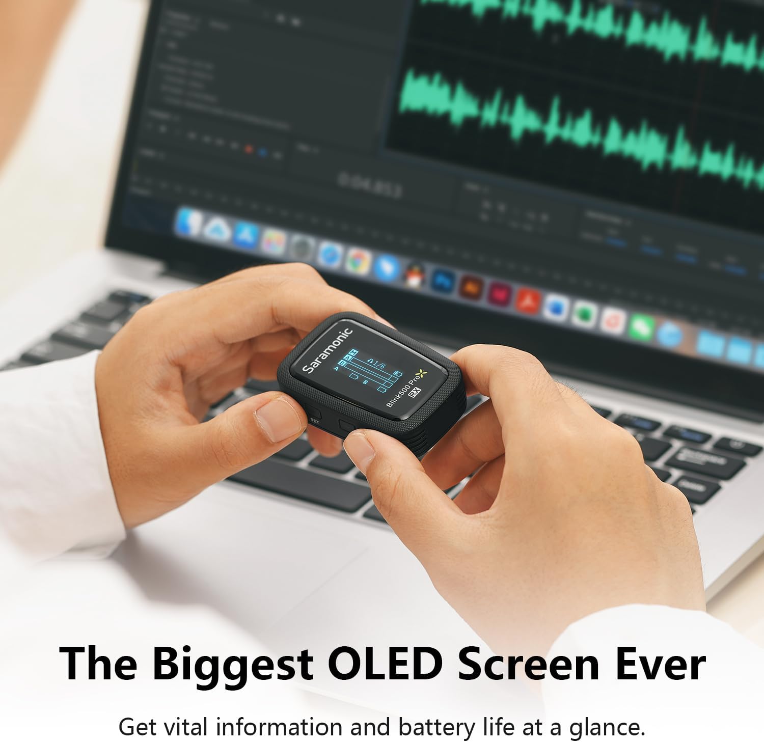 Saramonic Blink 500 Prox B2R 2-Person Wireless Clip-On Microphone System with On-Board Recording & Lavaliers