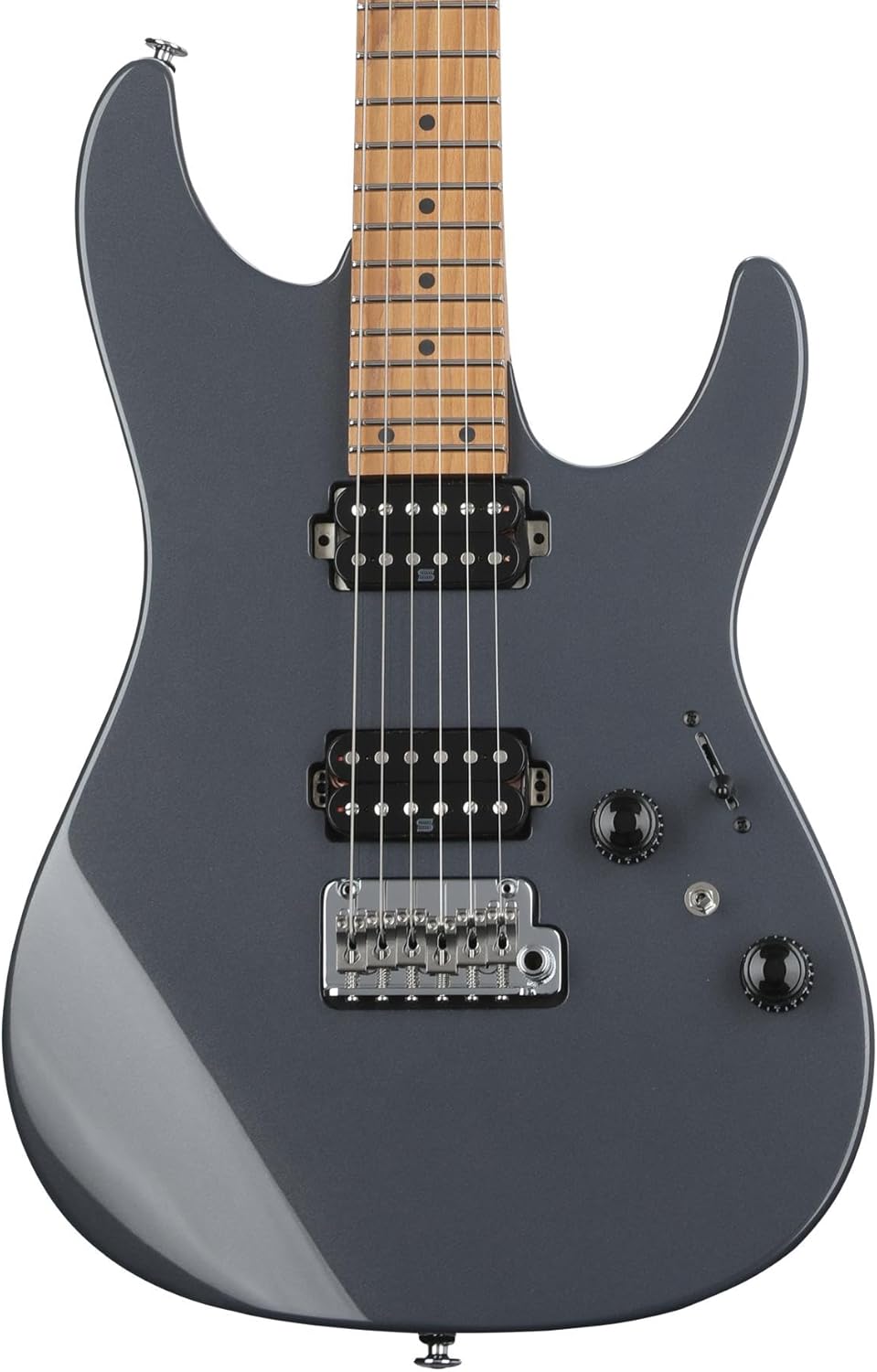 Ibanez Prestige AZ2402 Electric Guitar - Grey Metallic with Roasted Maple Fingerboard