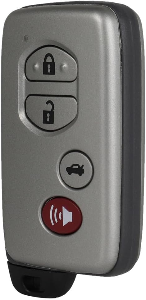 ECCPP 89904-06041 Keyless Entry Remote Car Key Fob Replacement for 2006-2010 Fit for Toyota Avalon 3.5L 2007-2009 Fit for Toyota Camry 2.4L 4 Buttons Pack of 2