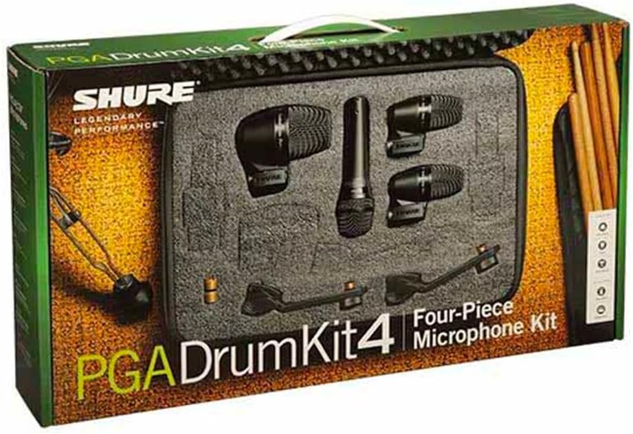 Shure PG ALTA 4-Piece Studio Microphone Kit (PGASTUDIOKIT4)