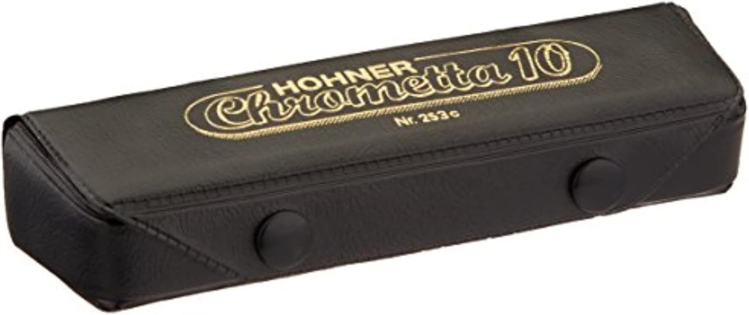 Hohner 253 Chrometta 10 Harmonica, Key Of C Major