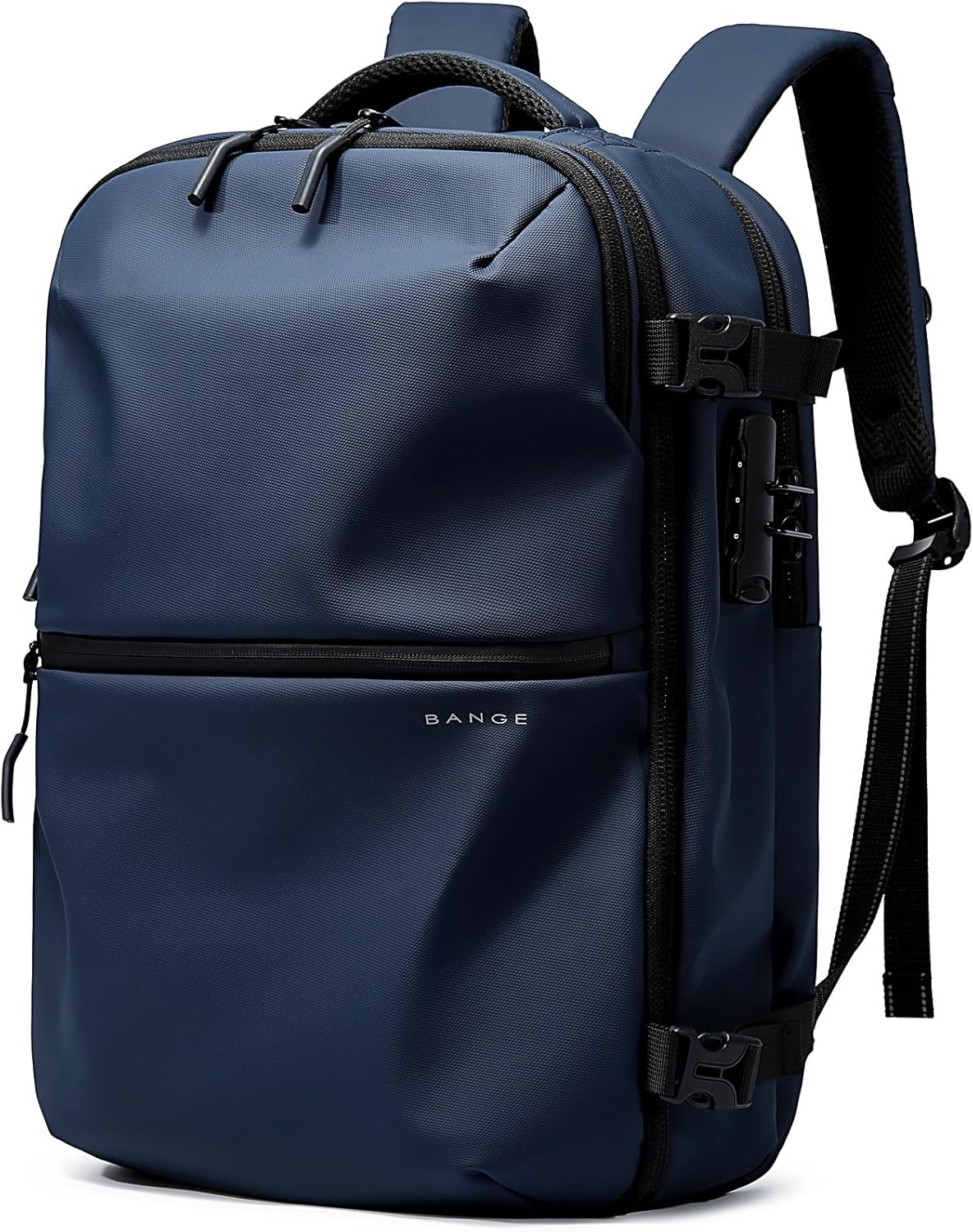 BANGE Travel Backpack with TSA lock version can hold 15.6 inch Laptop suitable Daily Commute and Overnight Flight Approved Anti-theft Bag