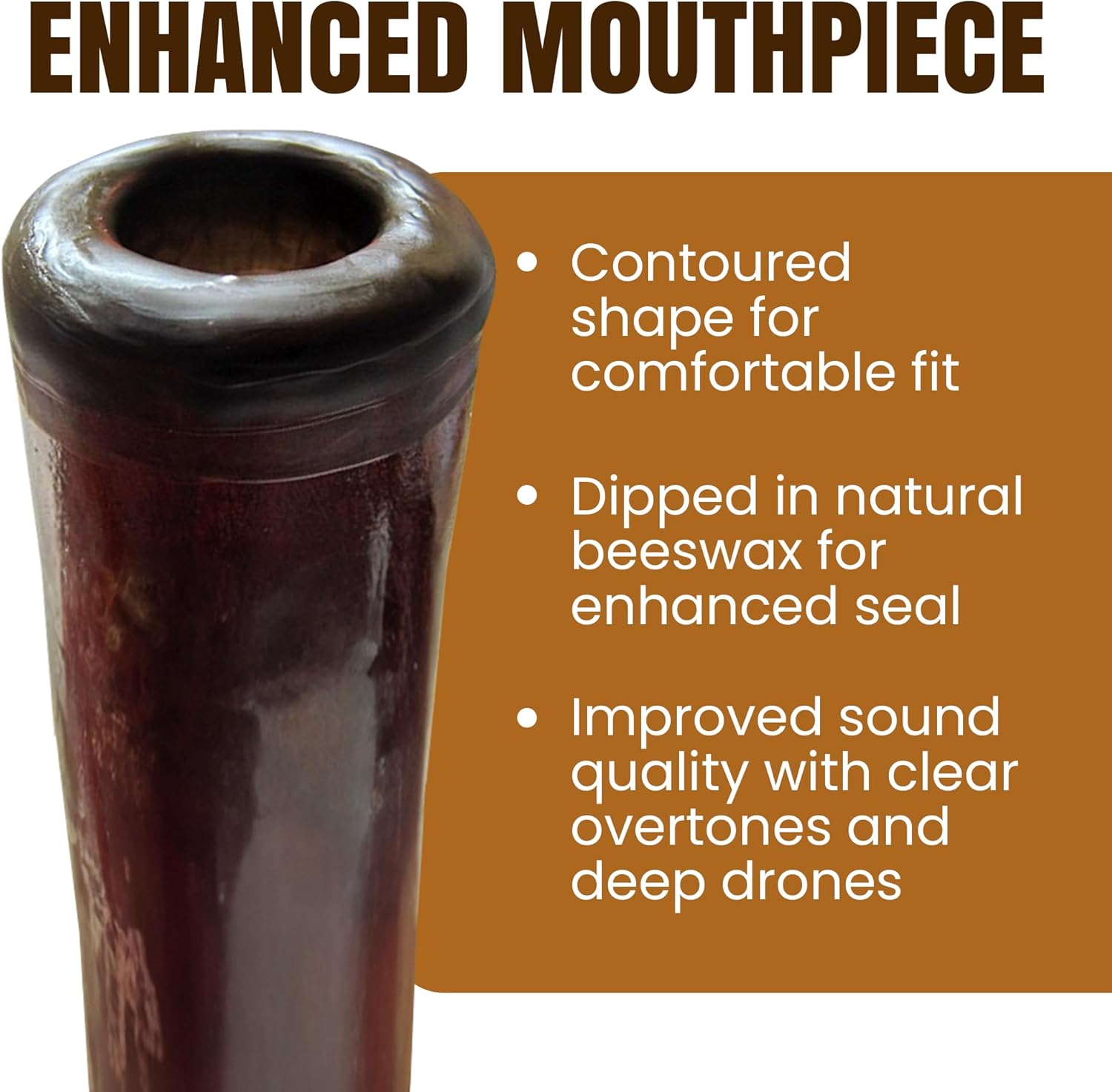 Solid Wood Didgeridoo 52