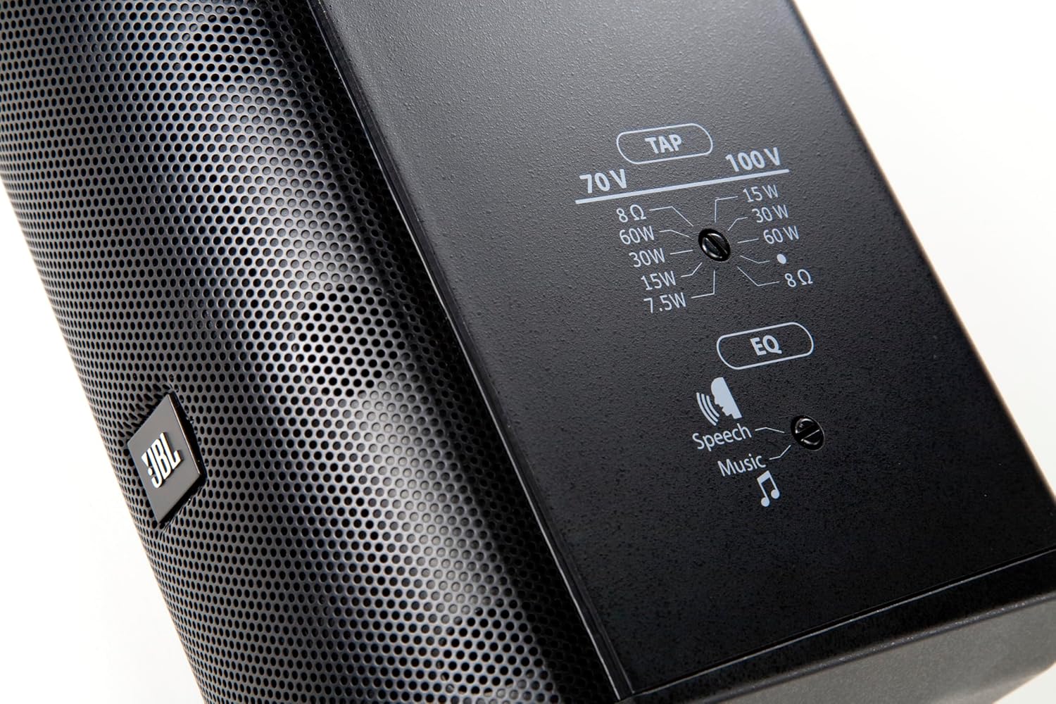 JBL Professional CBT 50LA-1-WH Compact Line Array Column Speaker with 8 2-Inch Drivers, 20-Inches Tall, White