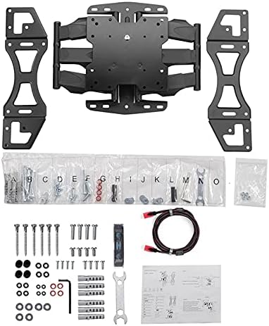 TV Wall BracketTV Mount Six-arm Multifunctional TV Stand Full Motion TV Wall Mount Bracket Swivels Tilts Extension for Most 26-65 Inch TVs, Max 400x400mm Up to 99lbs TV Bracket