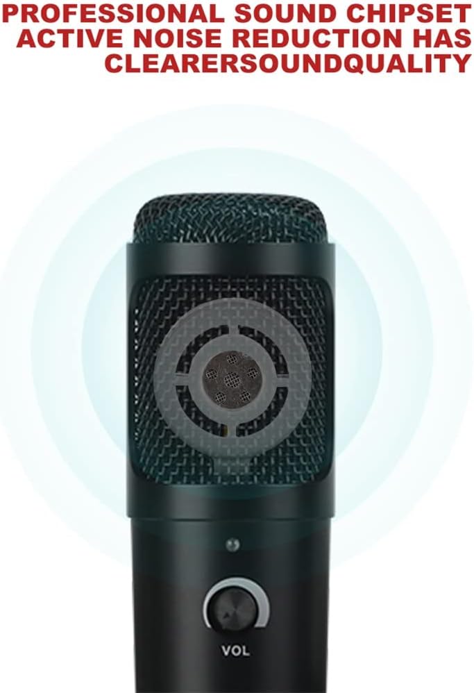 BM800 Recording Condenser Microphone Computer Professional USB Microphone with Headset Live Broadcast