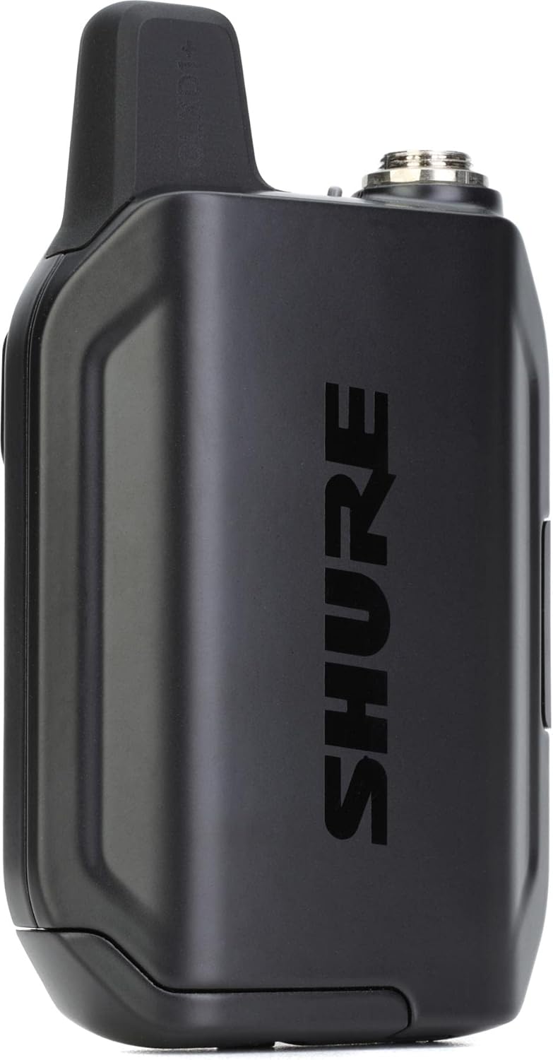 Shure GLXD1+ Bodypack Transmitter - for use with GLX-D+ Dual Band Digital Wireless Microphone Systems, Receiver Sold Separately (GLXD1+=-Z3)