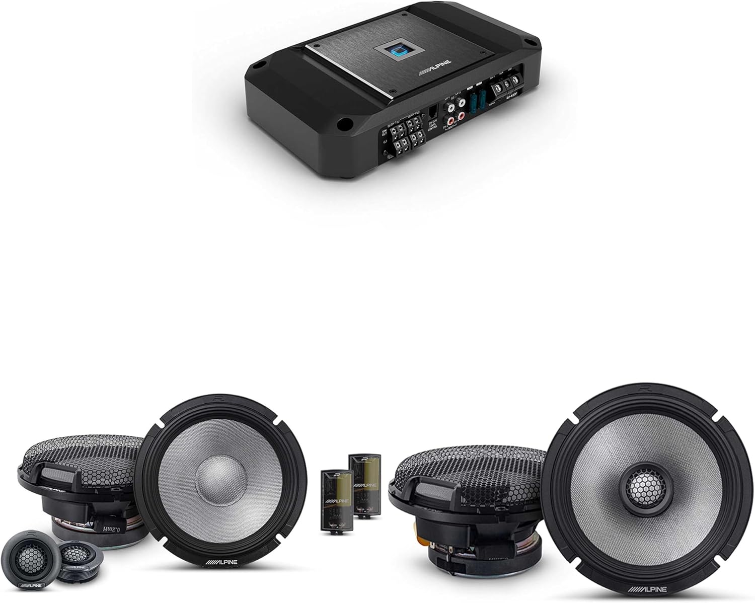 Alpine R2 4 Channel Amp & R2-S65C 6.5