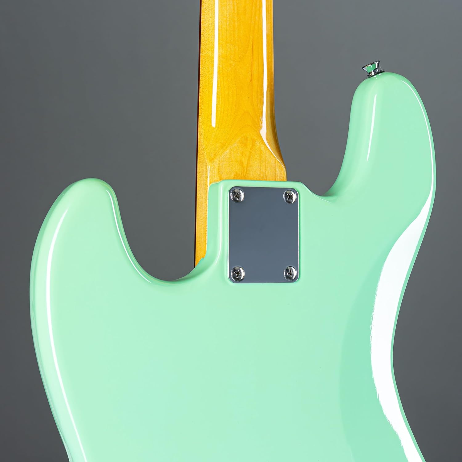 VINTAGE Electric Bass, Green (VJ74VG)