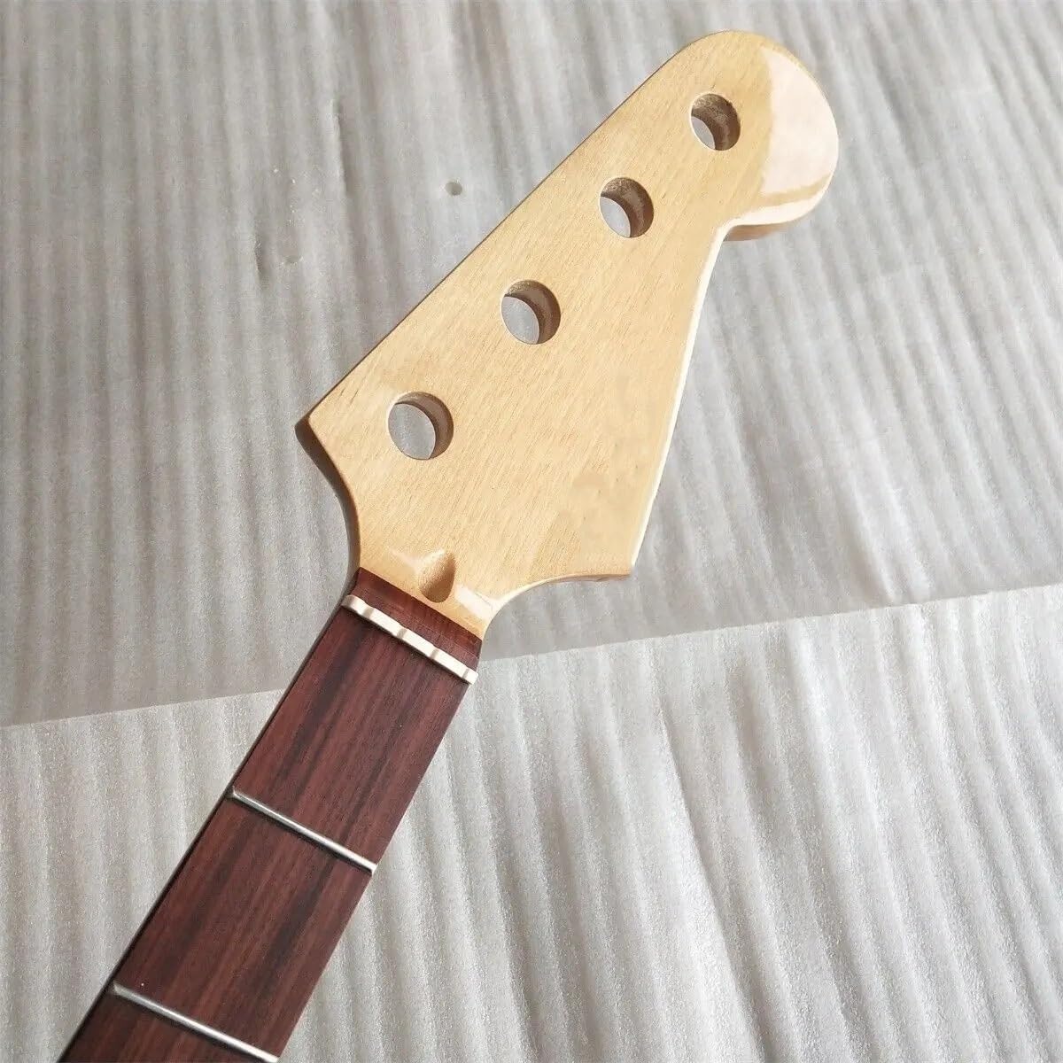 34 Inch JAZZ Bass Guitar Neck Maple 4 String 20 Fret Rosewood Fingerboard Inlay