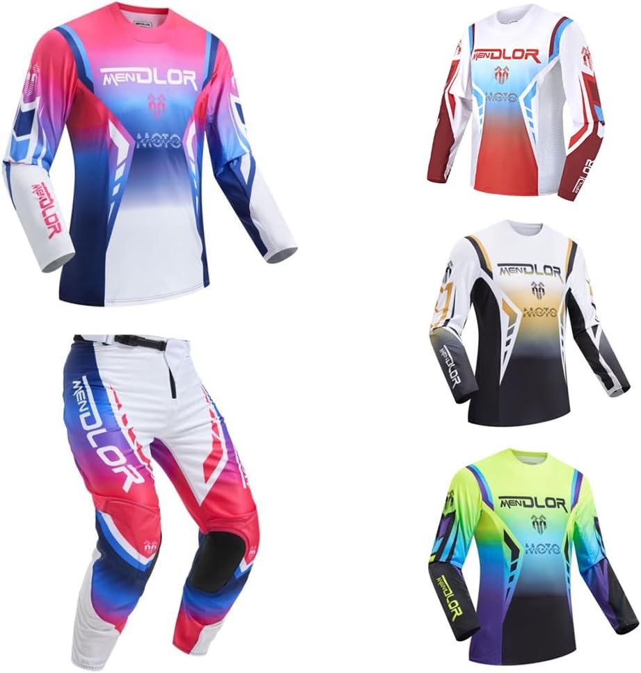 Motocross Gear Set – Dirt Bike Jersey and Pants Combo for Men & Women, MX Racing Suit, Enduro Off-Road Riding Outfit