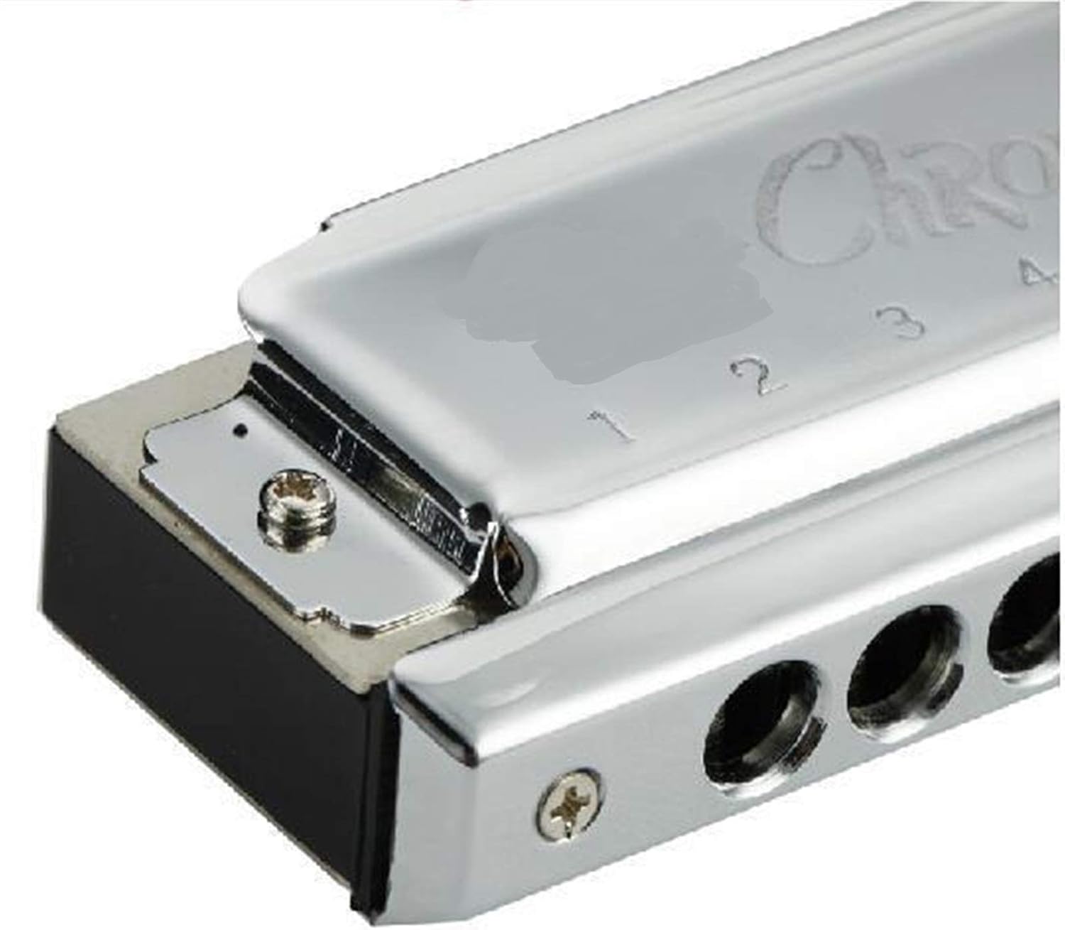 SUOFEILAIMU Harmonica 10 Hole 40 Tone Chromatic Harp Woodwind Musical Instrument Mouth Organ Blues Send Bag