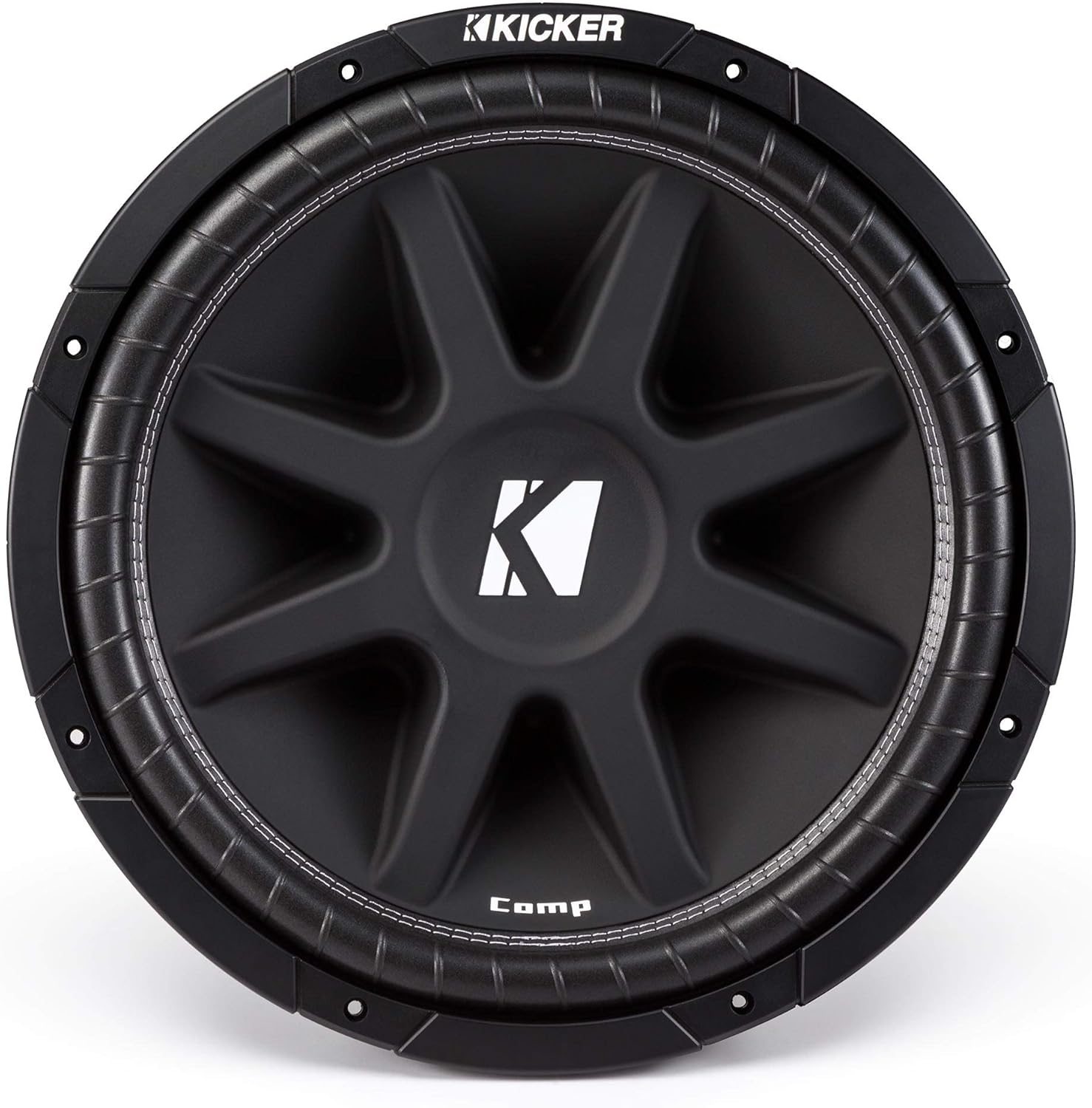 KICKER Comp 15-inch (38cm) Subwoofer, 4-Ohm, RoHS Compliant