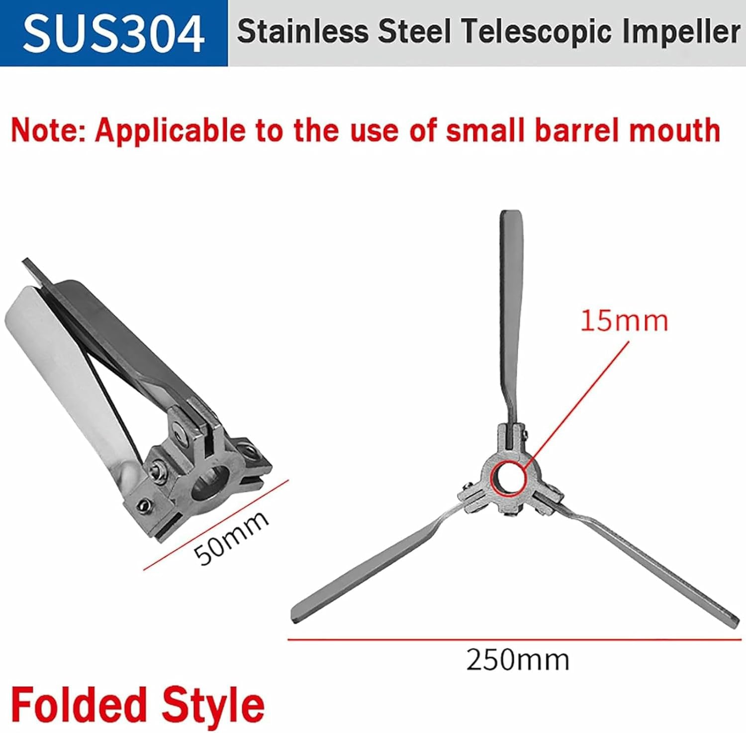 1HP Pneumatic Paint Mixer for IBC Drum, Coat Mixer Bracket Air Agitator Stirring Machine for 265 Gallon IBC, Suitable Viscosicty Less Than 7000CP*