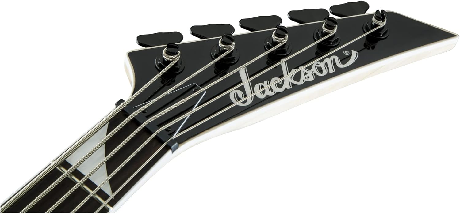Jackson JS Series 5-String Concert Bass JS3VQ, Transparent Black Burst, Amaranth Fingerboard