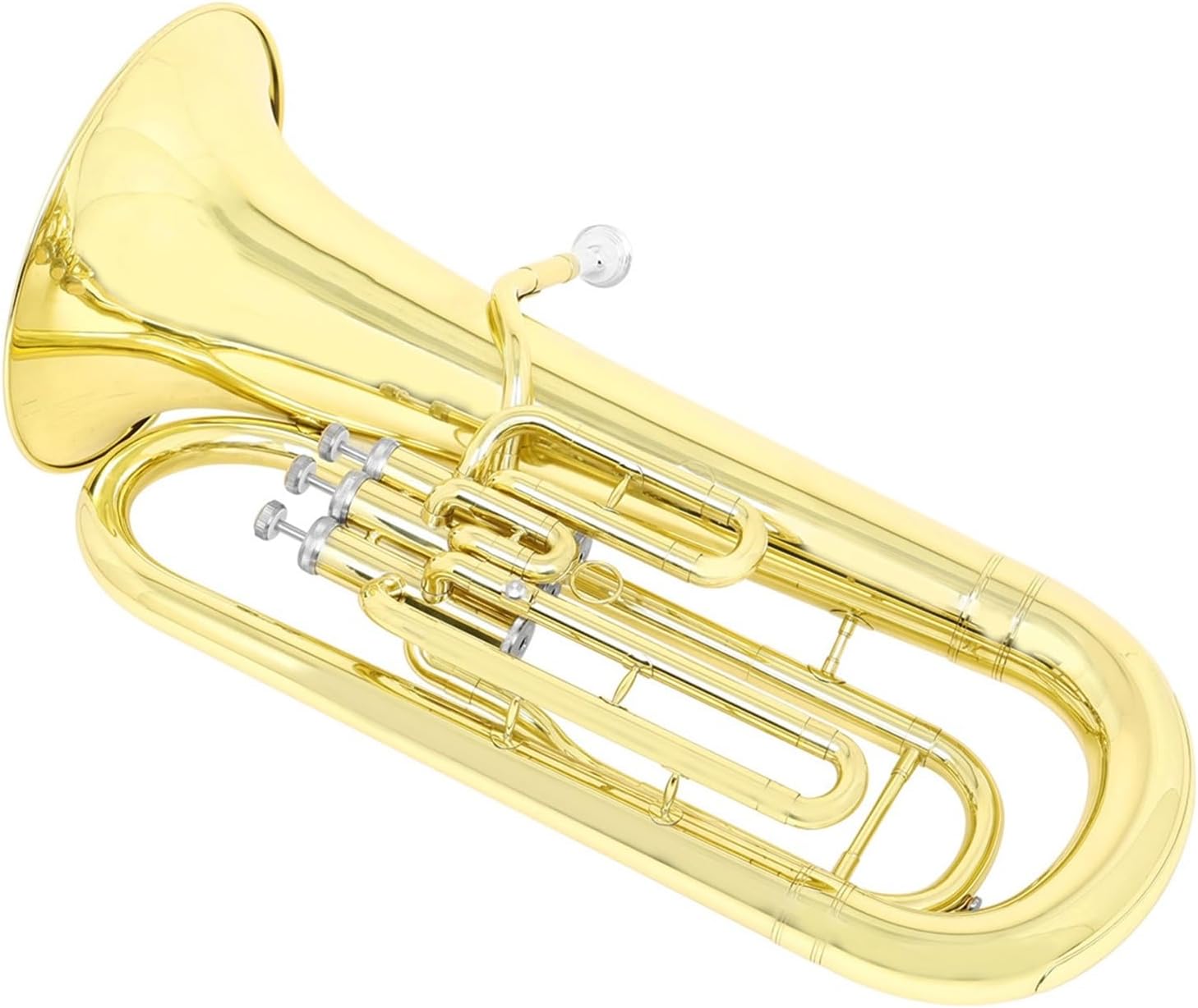 Euphonium Tubular Instrument In B Flat Major With Three Keys Suitable For Beginners Euphonium All-brass Instrument