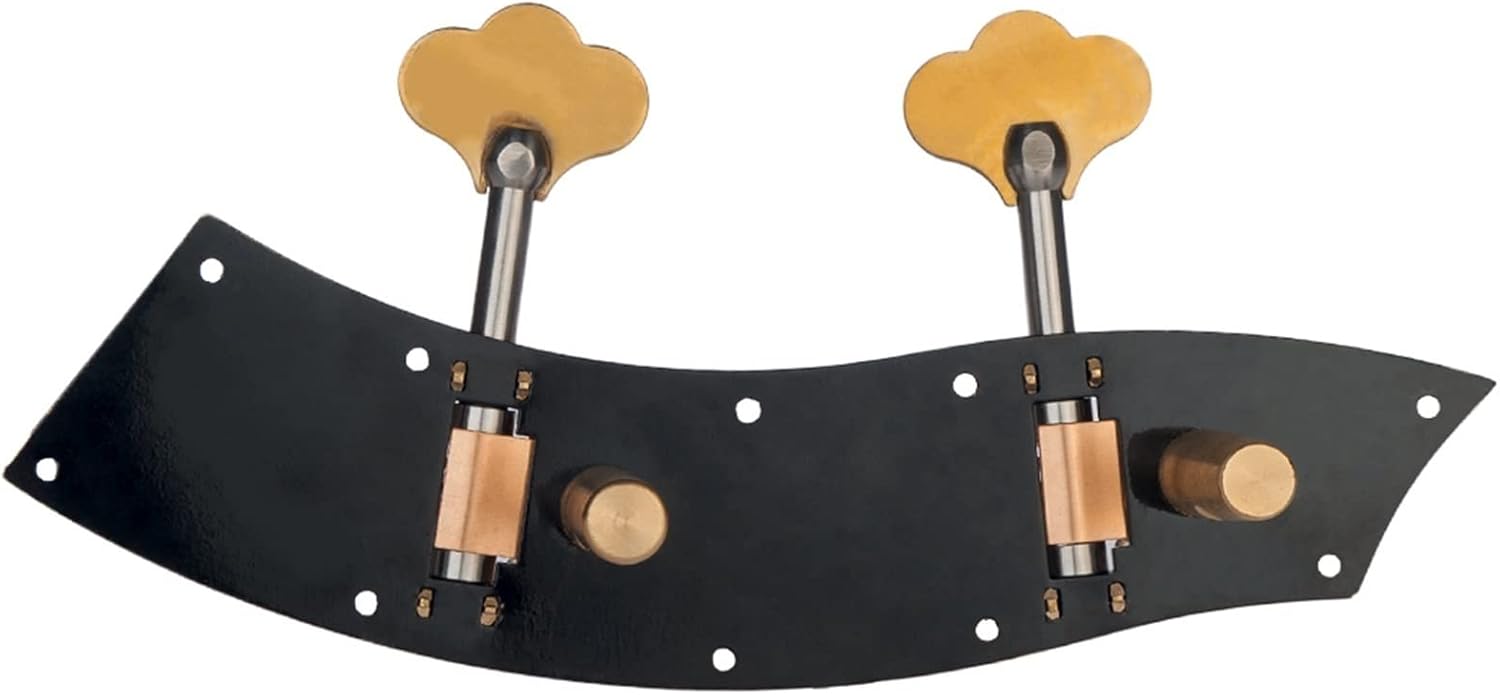 Violin Accessories kit Tuning Pegs Keys W/Carving Flower for Upright Double Bass Parts 1/2 Or 1/4 Contrabass Use