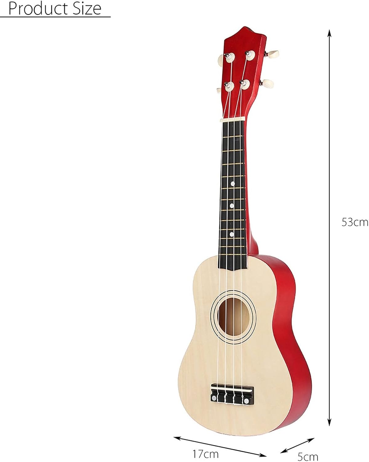 Ukuleles Ukulele Combo 21 Ukulele Guitar Soprano 4 Strings Uke Hawaii Bass Stringed Musical Instrument Set Kits+Tuner+String+Strap+Bag